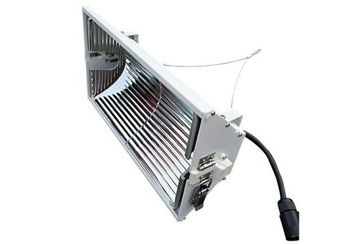 capa de alumínio terminada dobro HPS CDM 630W 268g do refletor de 1000W MH