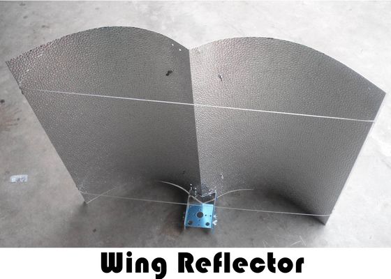 Tamanho opcional da cobertura larga para crescer refletores leves Wing Plant Lighting ajustável