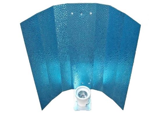Asa tomada partido dobro 265V refrigerar de ar do soquete de Max Airflow Grow Light Reflectors