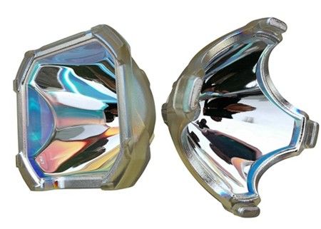Refletor de vidro da forma irregular da antioxidação, refletor revestido interno da fibra ótica