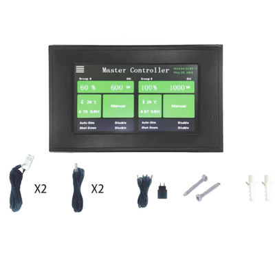 A planta interna do controlador 10V CMH HPS dos sensores 315W 0 da umidade cresce de iluminação