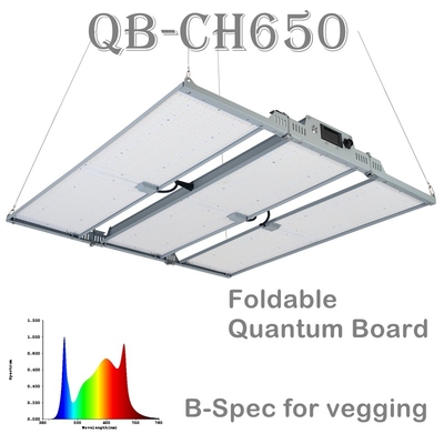 O diodo emissor de luz dobrável de RikoLite 650W Dimmable cresce luzes a placa do quantum que conduziu luzes da planta