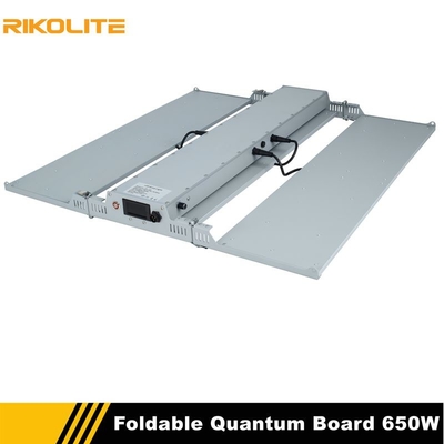 O diodo emissor de luz dobrável de RikoLite 650W Dimmable cresce luzes a placa do quantum que conduziu luzes da planta