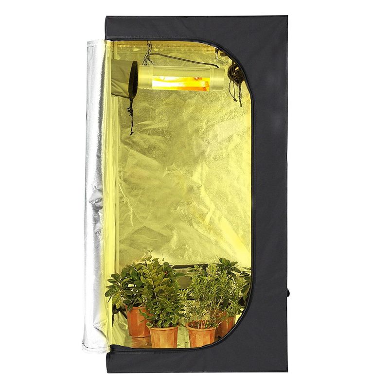 A hidroponia clara fluorescente cresce a barraca da flor de pano LFGB BSCI da barraca 600D Oxford